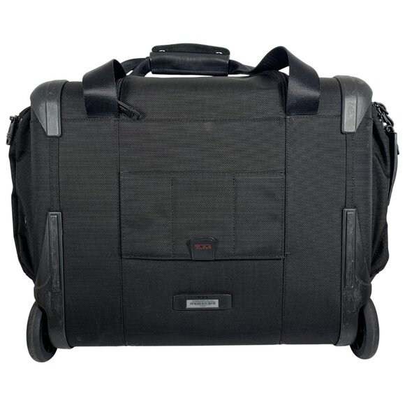 TUMI Alpha 2 Business Case Carry-On 2-Wheel Roller Expandable Handle MCR Monogra - Picture 7 of 12